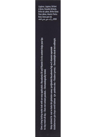 Cosmetics Mattemoist Lipgloss 404 Jolly Yarı Mat Saten Bitişli Likit Ruj - Kahverengi Diğer