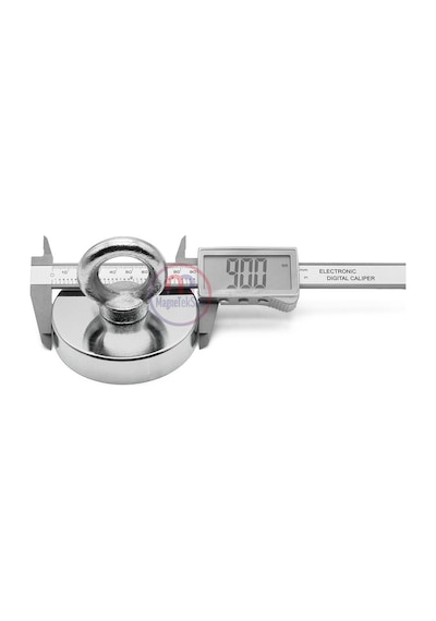 Ø90 Mm Neodimyum Deniz Mıknatısı - 200 Kg Taşıma Gücü