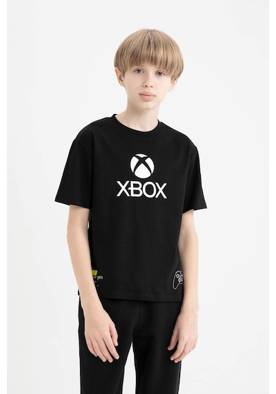 DeFacto Erkek Çocuk Xbox Bisiklet Yaka Kısa Kollu Tişört D9562A825SMBK81