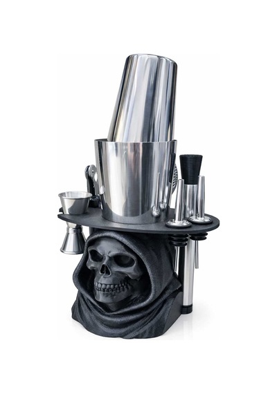 Reaper Standlı Kokteyl Hazırlama Seti Boston Shaker 700 Ml - Reaper