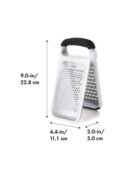 Oxo Good Grips İşlenmiş Paslanmaz Çelik Çift Taraflı Rende, Peynir Ve Daha Fazlası İçin Diğer