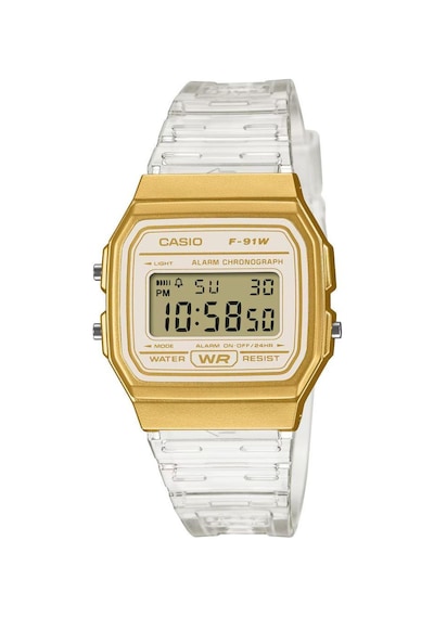 Casio F-91ws-7a2df Kol Saati Sarı