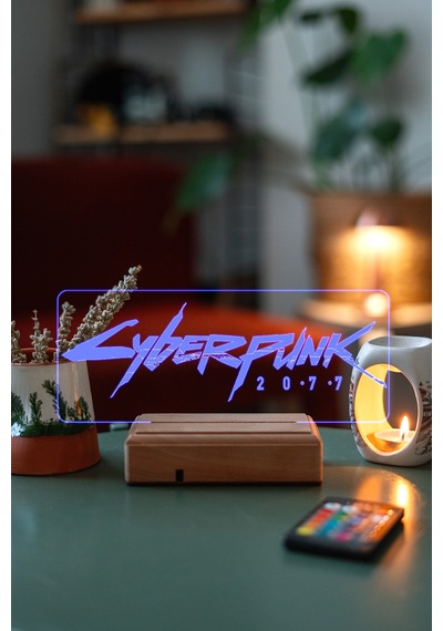 Cyberpunk 16 Renk Gece Lambası