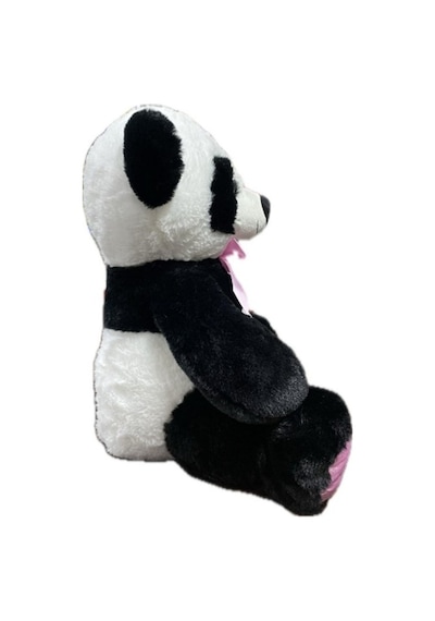 Parlak Iri Gözlü Panda Peluş 45 Cm 62314 Siyah