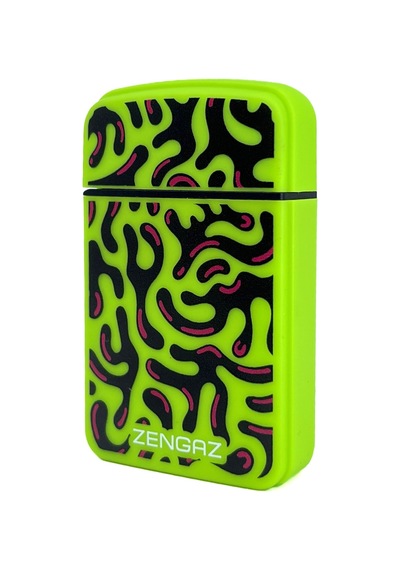 Zengaz Cool Tasarım Jet Alev Çakmak - Neon Acid Yeşil