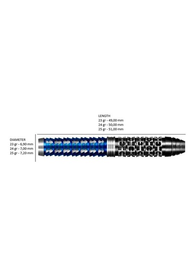 Shot Viking Raven Tungsten Çelik Uçlu Dart Oku 23