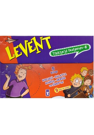 Timaş Levent Türkiyeyi Geziyorum-6 ( 5 Kitap )