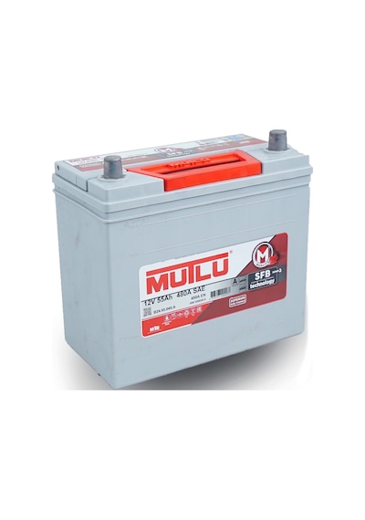 Mutlu Akü 480A Seri 12V 55Ah Dar Düz Sfb Akü / 474159913