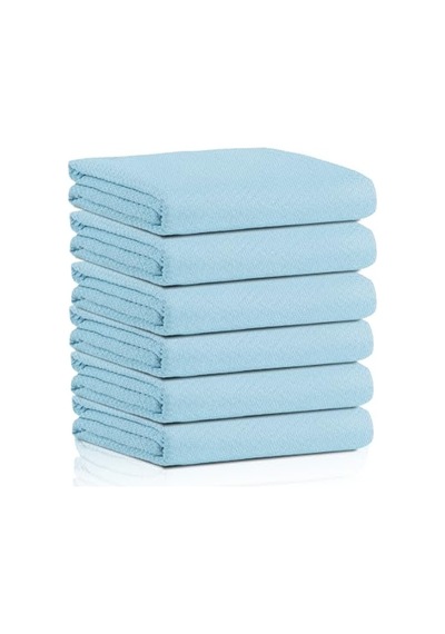 Mıclo Cleanıng Balıksırtı Desen Sihirli Cam, Ayna, Mutfak, Banyo Bezi X6 Adet Açık Bej