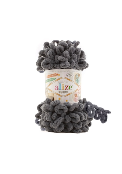 Alize 5 Adet Puffy El Örgü Ipliği 5'li Paket - 100 Gr. 9 Mt. Parmak Örgü Ipi - Şevval Tuhafiye 53