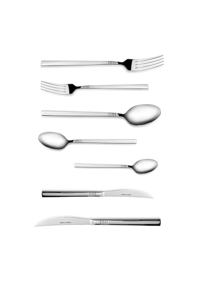 Karaca  Elegance Nil V2 Platin 12 Kişilik 84 Parça Çatal Kaşık Bıçak Takımı