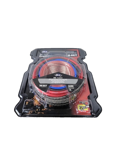 Bm Audio Boschmann Bm-8kit 8ga Amfi Kablo Seti
