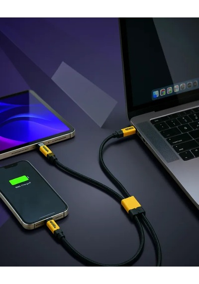 Astraltech 240w Çoklu Şarj Kablosu Type-c Lightning Micro Usb