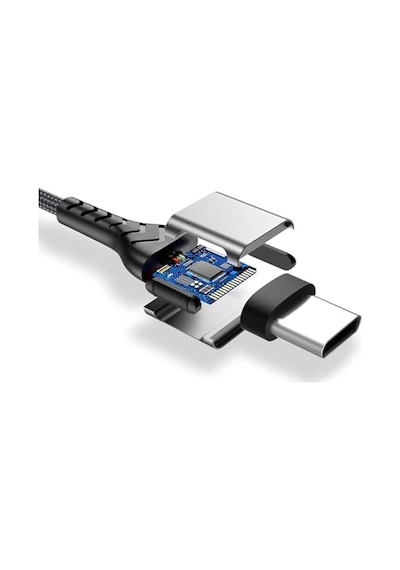 Type-c Ultra Hızlı Pd Şarj Ve Veri Kablosu Gri