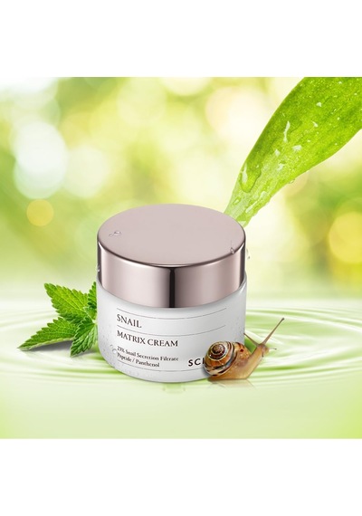 Snail Matrix Cream Salyangoz Özlü Kolajen İçerikli Nemlendirici Krem