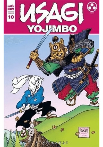 Usagi Yojimbo Sayı 10 - Aıaı-894302