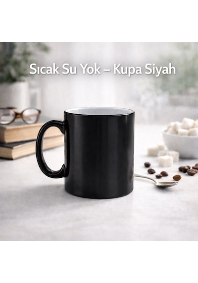 Sihirli Kupa Baskı Siyah