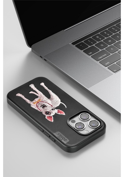 Venco Apple Uyumlu iPhone 15 Pro Max Perma Desenli Kapak 001
