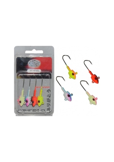 Mutant Jig Head 10gr 6412 Body 4lü Mix Set Çift Yönlü Zoka Seti