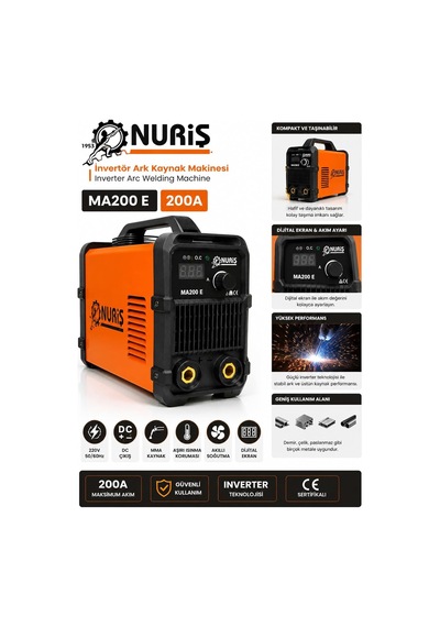 İş Kaynak Makinası İnvertör Ark, Nuriş1122