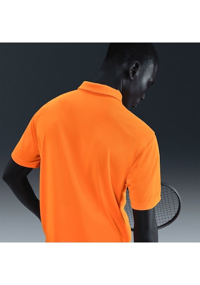 Nike Nikecourt Dri-fıt Erkek Tenis Polo Tişört - Turuncu Dh0857-873