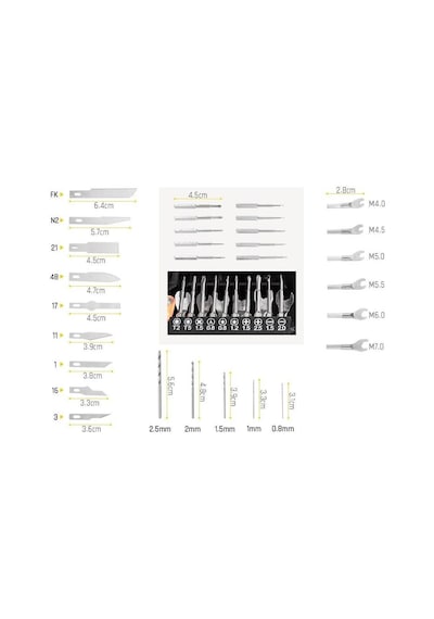 Jakemy Jm-8158 Çok Fonksiyonlu Dıy Tool Tornavida Seti 35 Parça