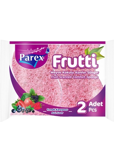 Parex Frutti Konfor Sünger 2'li 3 Adet