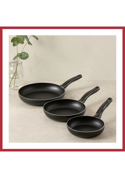Bezos Teflon 3 Parça Tava Seti 16-20-24 Cm Strsnl