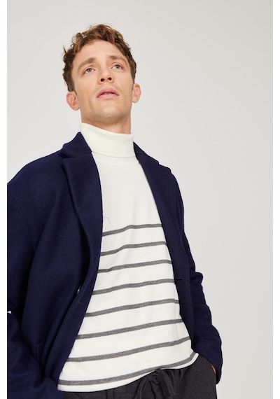Ac&Co / Altınyıldız Classics Erkek Lacı Oversize Bol Kesim Mono Yaka Yünlü Kaşe Palto Lacivert Ac&Co / Altınyıldız Classics Erkek Lacı Oversize Bol Kesim Mono Yaka Yünlü Kaşe Palto Lacivert