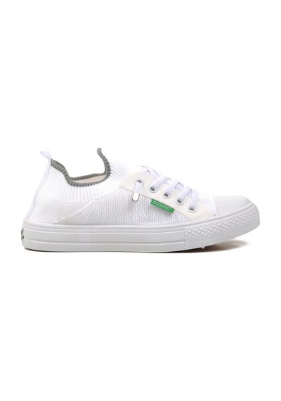 United Colors Of Benetton Beyaz Kadın Sneaker Benetton Bnı-10233 Z Beyaz