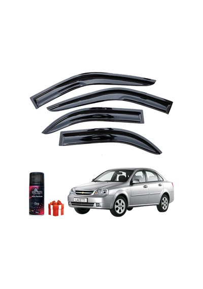 Caraks Lacetti Sedan Mügen Cam Rüzgarlığı 4'lü Takım + Koku