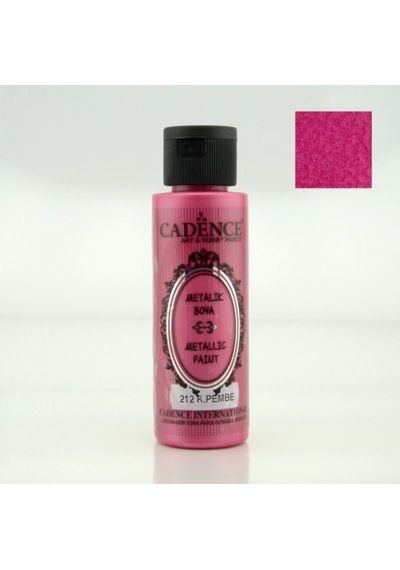 212 Koyu Pembe 70Ml Metalik Boya