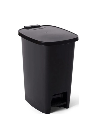Miss Collection Lüx Serisi Pedallı 15 Litre Çöp Kovası Siyah Antrasit