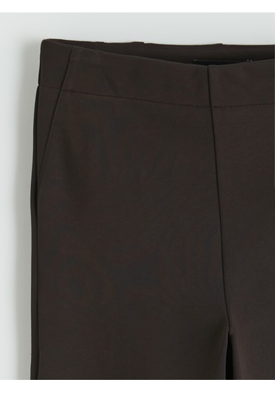 Lcw Vision Kahverengi Dar Fit Kadın Pantolon