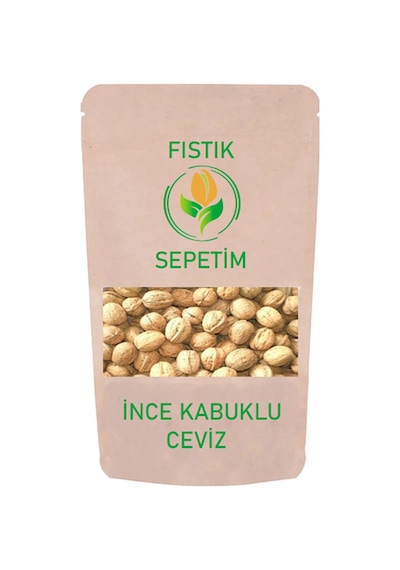 Fıstık Sepetim İnce Kabuklu Ceviz 600 G