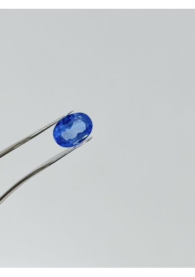 Faset Kesim Doğal Mavi Safir Taşı 1,5 Karat S037