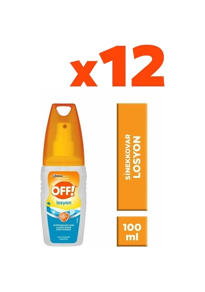Raid Off Aqua Sinek Kovar Losyon 12 x 100 ML