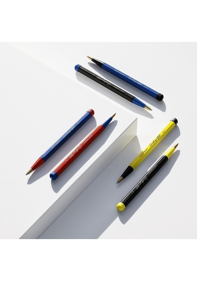 Leuchtturm 1917 X Bauhaus Drehgriffel Nr.2 Mekanik Uçlu Kalem Royal Blue/black 371289 Siyah