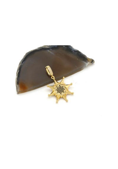 Ajda Charm Çelik Altın Kaplama Kadın Yıldız Model-chr-118 Gold