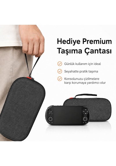 Rg Vıta El Oyun Konsolu 5.46 İnç Ips Dokunmatik Ekran Android 12, Taşınabilir Retro Atari Oyun Cihazı