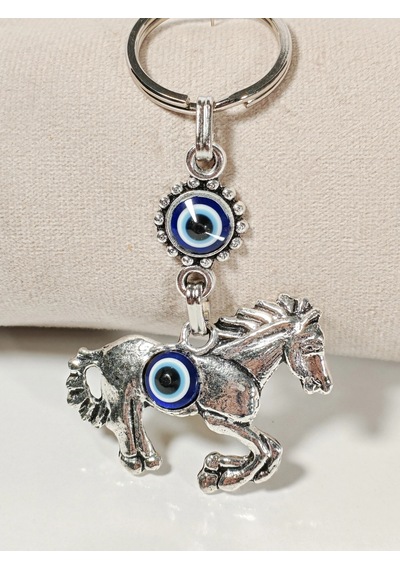 Moncuk Design Doru At Döküm Metal Anahtarlık Çok Renkli