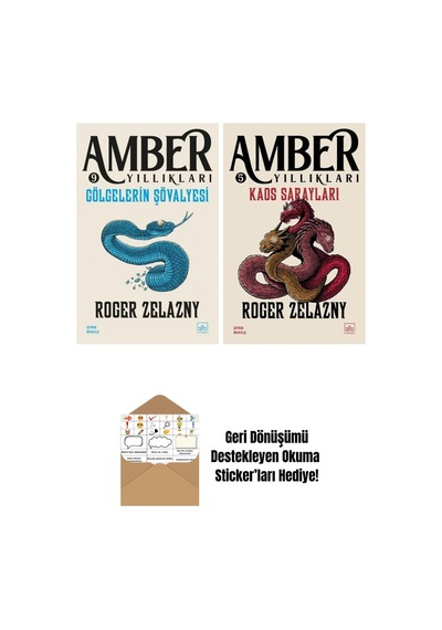 Gölgelerin Şövalyesi Amber Yıllıkları 9 + Kaos Sarayları Amber Yıllıkları 5