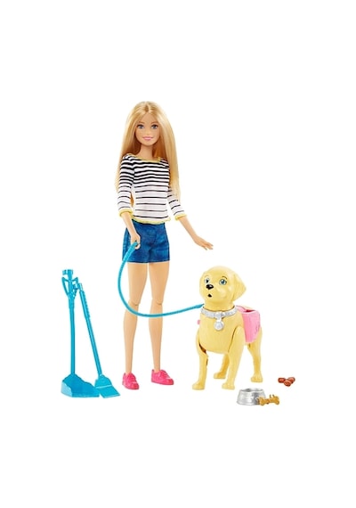 Barbie ve Tuvalet Eğitimindeki Köpeği Köpekli Barbie