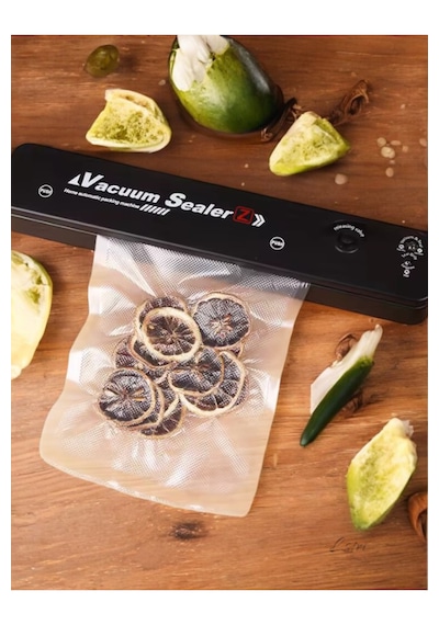 Vacuum Makinası Et Balık Gıda Vakum Ve Mühürleme Makinesi + 10 Adet Vakum Torbası