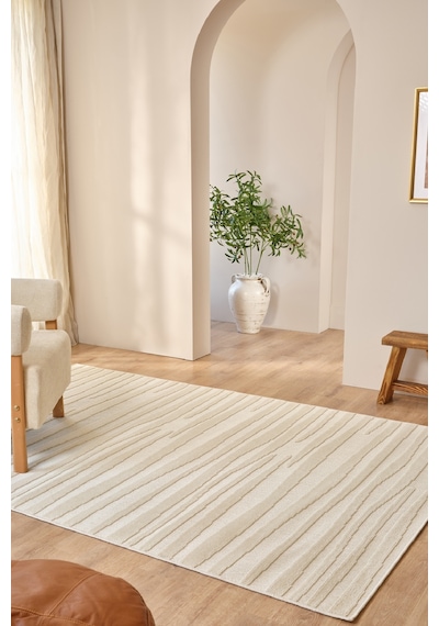 Kaşmir Halı Iskandinav Frode White 120X180 CM Salon Mutfak Halısı Yolluk Salon Mutfak Halısı Yolluk Kilim