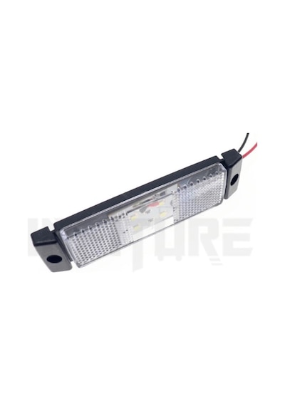 Ahmet Otomotiv 4 Ledli Dekoratif Lamba Side Marker Yan-ön-arka Tır-kamyon-karavan-pickup-karavan Beyaz Renk