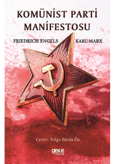 Komünist Parti Manifestosu - Friedrich Engels -  Karl Marx - Gece Kitaplığı