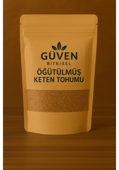 Taze Çekilmiş Keten Tohumu Hava Almayan Ambalaj 250 G