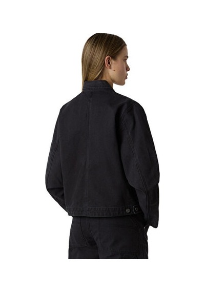 The North Face W Cedar Canvas Work Jacket Kadın Günlük Ceket Nf0a8b99jk31 Siyah Siyah