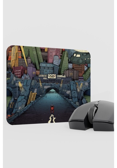 Akira Anime V3 - 22x18 Gaming Kauçuk Kaymaz Taban Mouse Pad Fare Altlığı